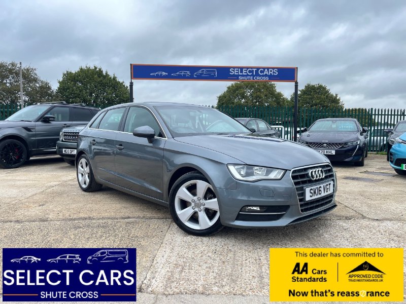 2016 Audi A3 1.6 TDI Sport Sportback 5dr Diesel Manual Euro 6 s/s Nav 110 ps