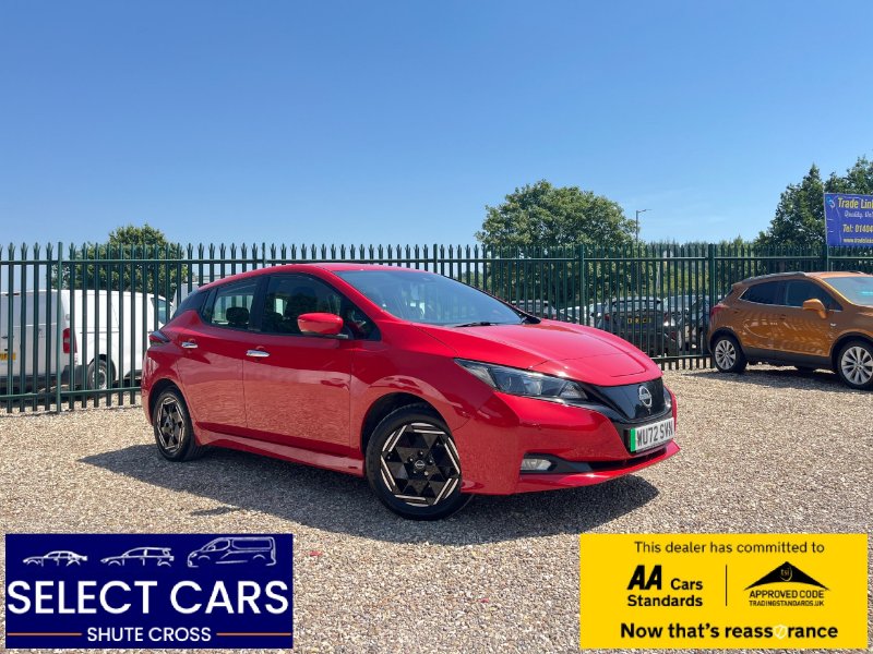 2022 NISSAN LEAF 39KWH ACENTA HATCHBACK 5DR ELECTRIC AUTO 150 PS MAKE NISSAN MODEL LEAF... photo