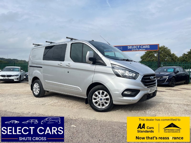 2018 Ford Transit Custom 2.0 300 EcoBlue Limited Crew Van Double Cab 5dr Diesel Manual L1 H1 Euro 6 6 Seat 130 ps