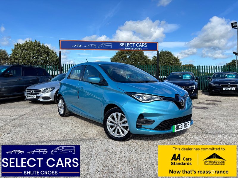 2021 Renault Zoe R110 EV50 52kWh Iconic Hatchback 5dr Electric Auto Rapid Charge 107 bhp