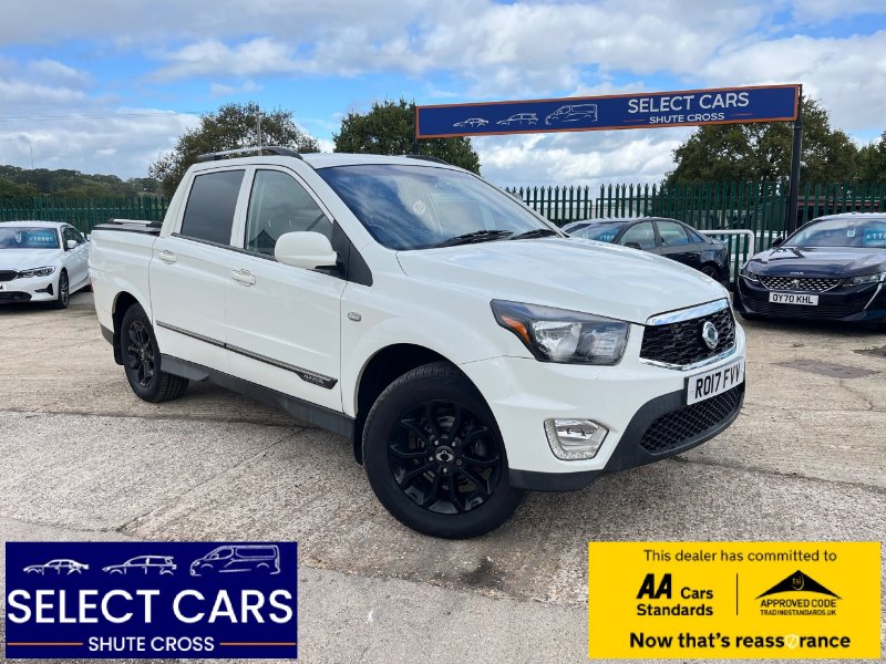 2017 Ssangyong Musso 2.2D EX Pickup Double Cab 4dr Diesel Manual 4WD Euro 6 178 ps